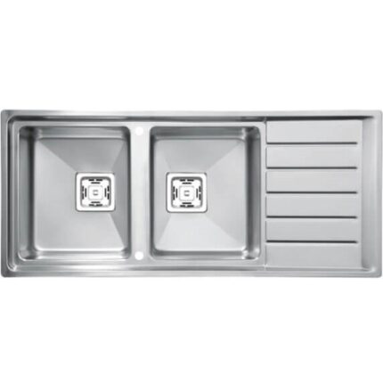 Chậu rửa bát đôi Dudoff SPOT MA5L (Rổ +khay cuộn)