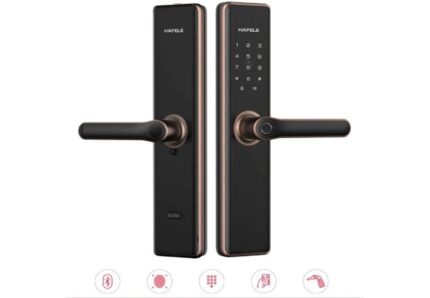 Khóa điện tử Hafele DL7600 BLE glossy copper 912.20.238