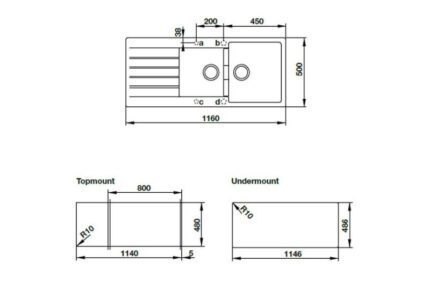 Chậu rửa đá Hafele HS19 - GED2S80 570.35.570 màu xám 3 hafele hs19 ged2s80 570 35 570 mau xam 1