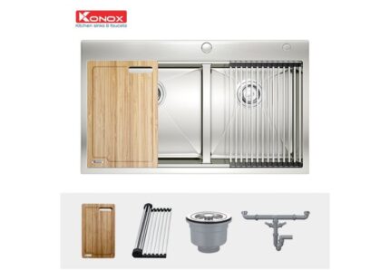 Chậu rửa bát Konox Workstation - Topmount Sink KN8250TD