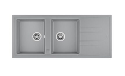 Chậu đá Teka Stone 80‑B TG‑2B‑1D Grey