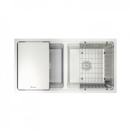 Chậu rửa bát chống xước Konox KN8646DU Dekor