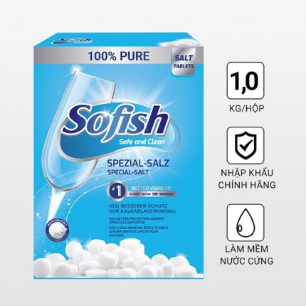 Muối rửa bát Sofish 1kg