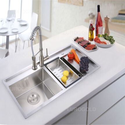 Chậu rửa bát chén EuroGold EUP39648