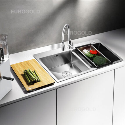 Chậu rửa bát chén EuroGold EUS18245