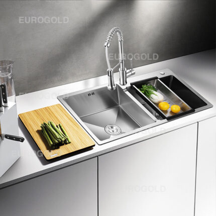 Chậu rửa bát chén EuroGold EUS38245