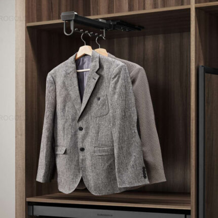 Mắc quần áo 8 nốt ray bi EUROGOLD EVA300B