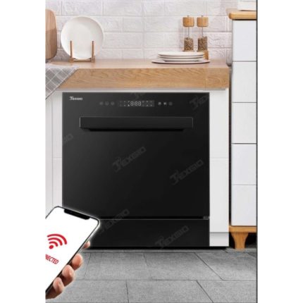 ảnh thực tế máy rửa bát âm tủ Texgio TGWFD78GB