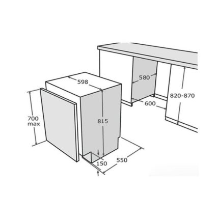 lắp đặt máy rửa bát âm tủ Texgio TGBI036T