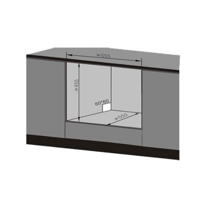 kích thước máy rửa bát mini Texgio TG-DT2026