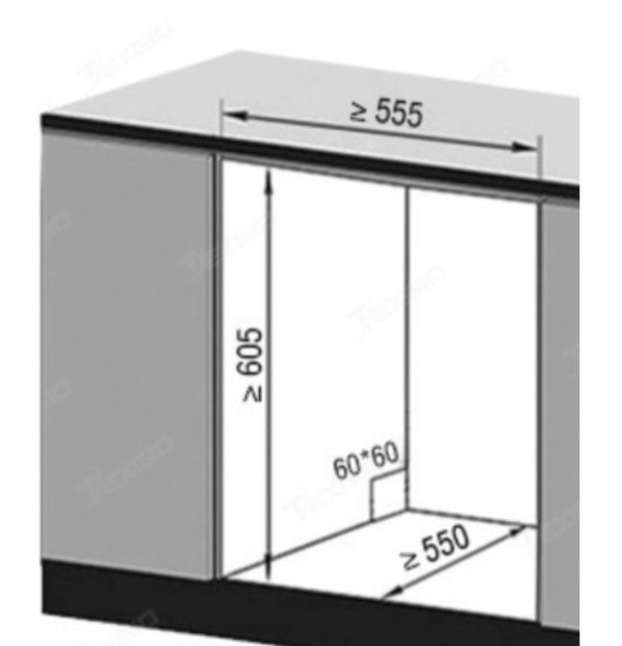 lắp đặt máy rửa bát âm tủ Texgio TGWFD78GB