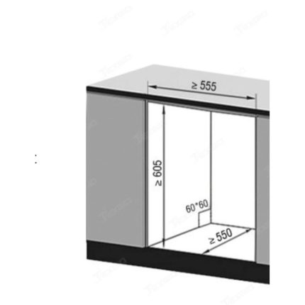 lắp đặt máy rửa bát âm tủ Texgio TGWFD78GB