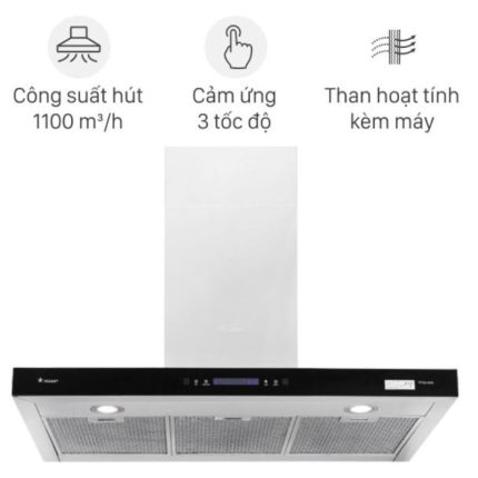 Tính năng máy hút mùi áp tường tuần hoàn Pramie TT32-900
