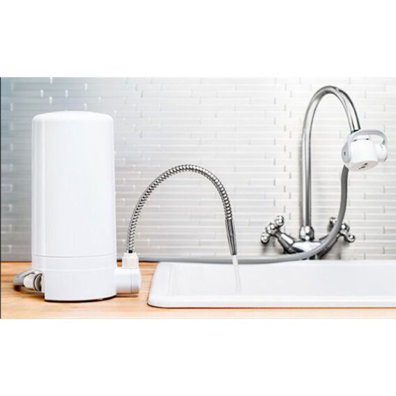 Hình ảnh thiết bị lọc nước trên bồn rửa Cleansui ET101