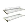 Giá bát đĩa cố định inox mạ crom BossEU BS1180C 1 Giá bát đĩa cố định inox mạ crom BossEU BS1180C