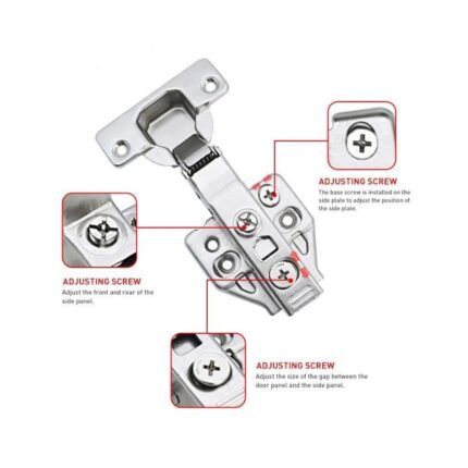 Bản lề inox 304 giảm chấn BossEU BS304A-3D 3 Hình ảnh bản lề inox 304 giảm chấn BossEU BS304A-3D