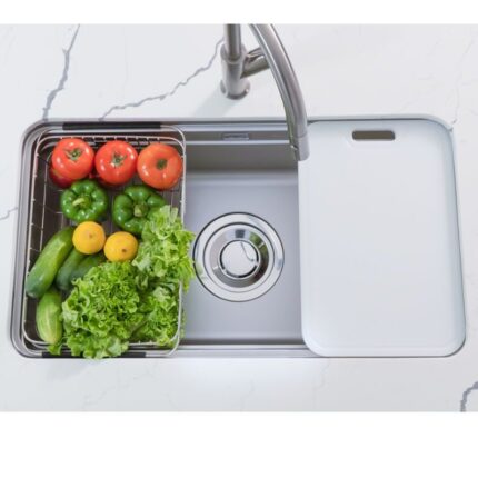 Ảnh chậu rửa bát inox 1 hố Konox KN8347SU Dekor Basic