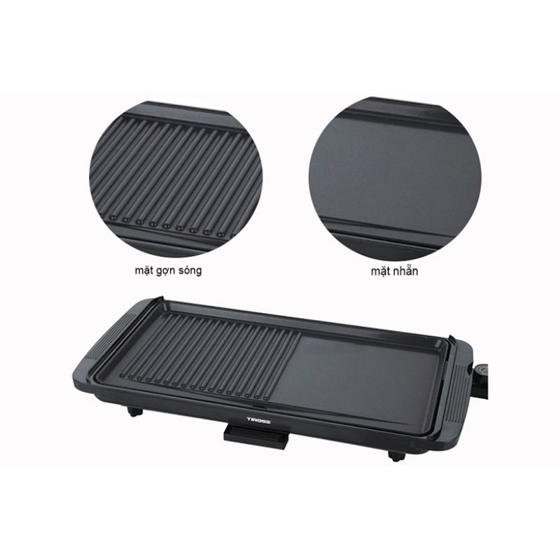 Chi tiết bếp nướng điện Tiross TS9681 Chi tiết bếp nướng điện Tiross TS9681