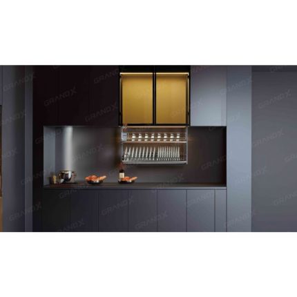 Giá bát đĩa nâng hạ điện thông minh Nan Oval GrandX XL.80EM