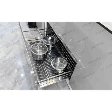 Giá xoong nồi nan Oval/SUS304 GrandX XP.90M