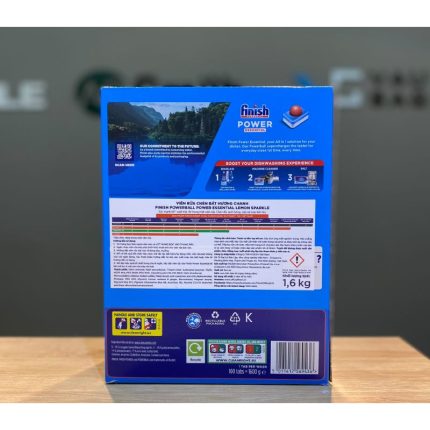 hinh anh vien rua bat finish essential 100 vien