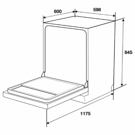 kich thuoc may rua chen doc lap hafele hdw f6052g 535 29 652