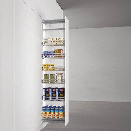 Tủ đồ khô cánh kéo Dolce 400mm Hafele 548.65.005